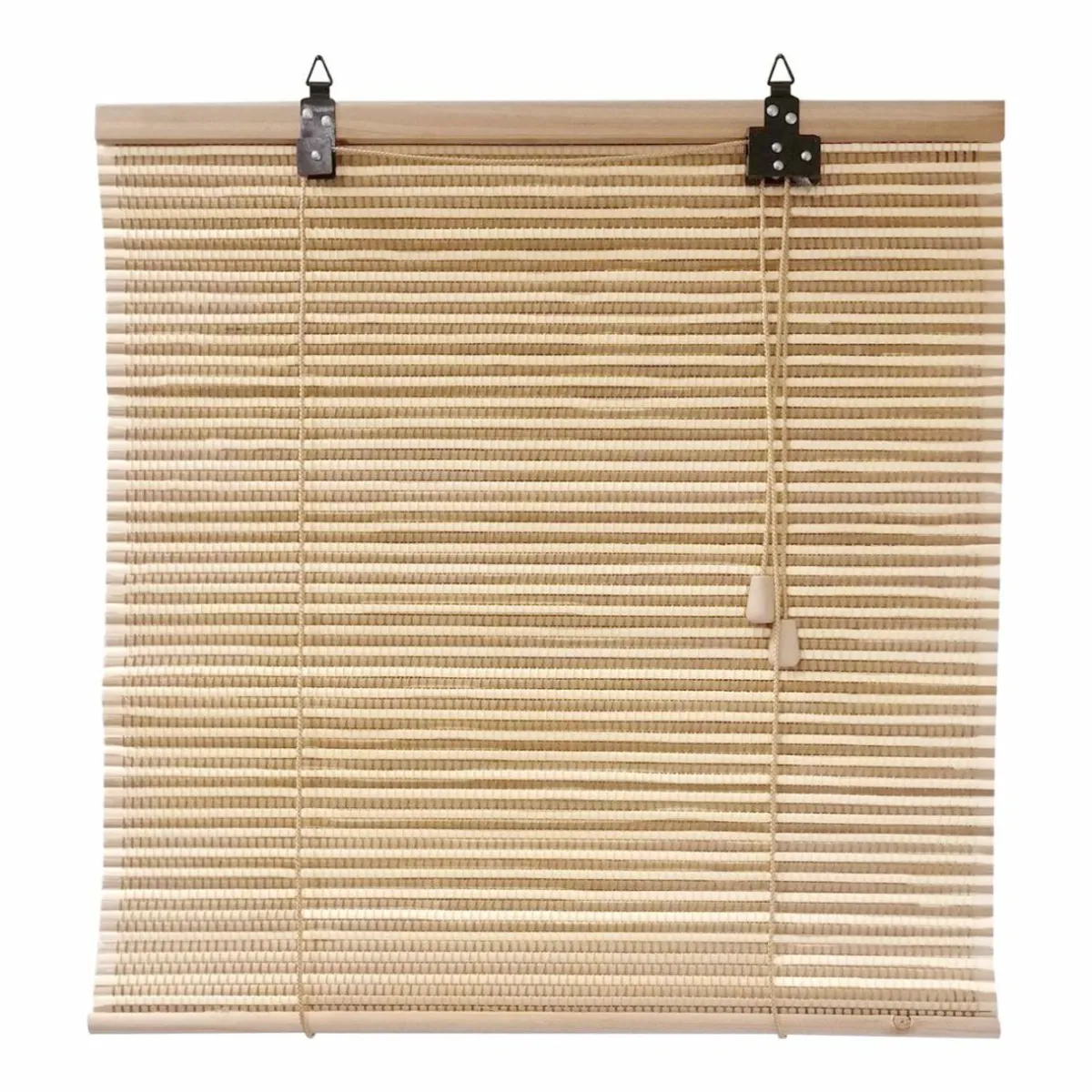 LUANCE Store enrouleur à lattes (90 x 180 cm) Bambou Beige