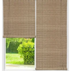 LUANCE Store enrouleur extérieur effet rotin (200 x 200 cm) Tanoa Beige Online