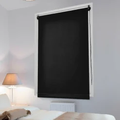LUANCE Store enrouleur occultant (75 x 180 cm) Uni Noir Sale