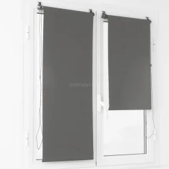 LUANCE Store enrouleur occultant (60 x 180 cm) Uni Gris Sale