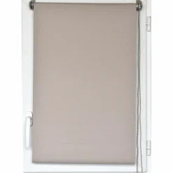 LUANCE Store enrouleur occultant Uni (60 x H180 cm) Beige Taupe Discount