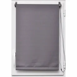 LUANCE Store enrouleur occultant (75 x 180 cm) Uni Gris Outlet