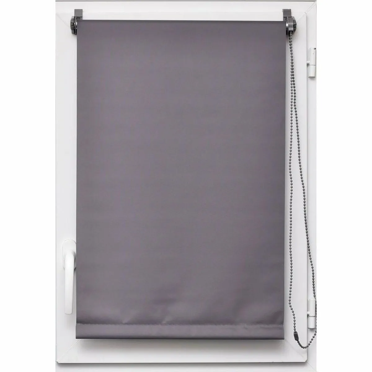 LUANCE Store enrouleur occultant (75 x 180 cm) Uni Gris Outlet