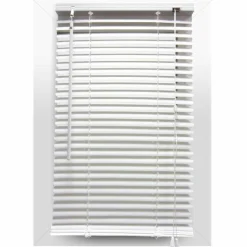 LUANCE Store vénitien (50 x 130 cm) PVC Blanc Outlet