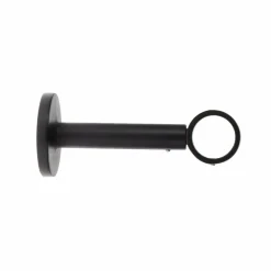 LUANCE Support tringle extensible (L115 - L155 / D28) Lino mat Noir