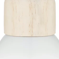 ATMOSPHERA Suspension bois et métal (D15 cm) Break he Blanc Outlet