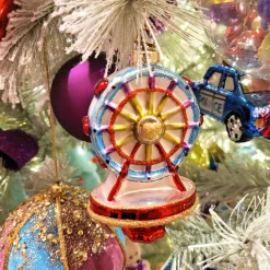 KAEMINGK Suspension de fête (H13 cm) Grande roue Multicolore Clearance