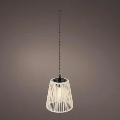 KAEMINGK Suspension de jardin solaire LED (H58 cm) Midtown Blanc New