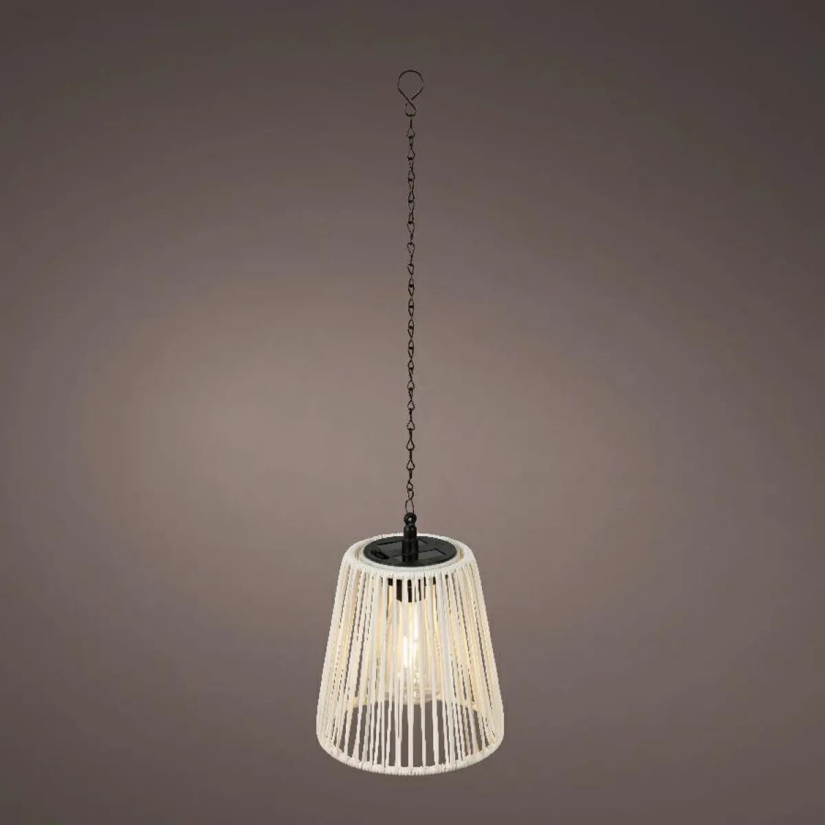 KAEMINGK Suspension de jardin solaire LED (H58 cm) Midtown Blanc New