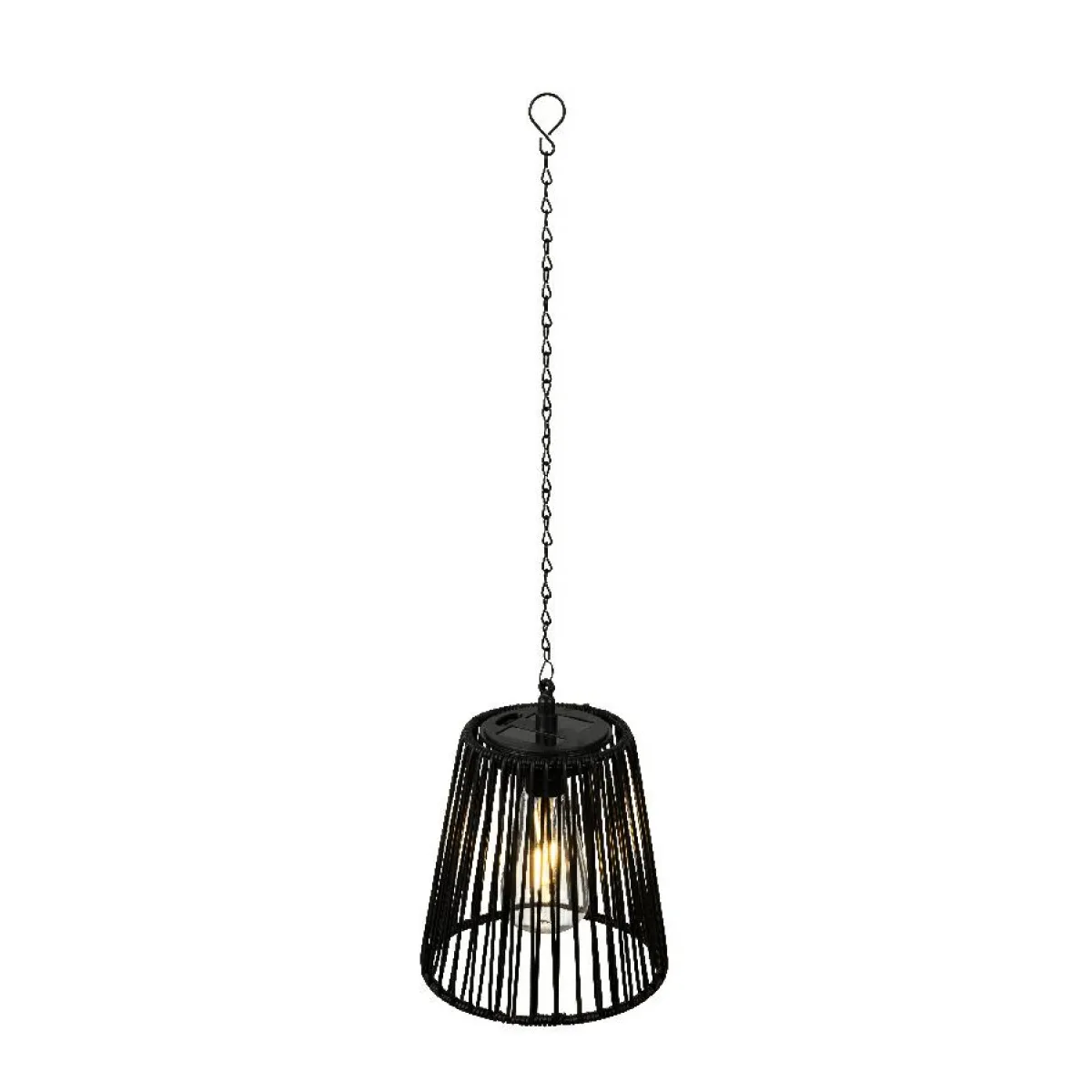 KAEMINGK Suspension de jardin solaire LED (H58 cm) Midtown Noir Best