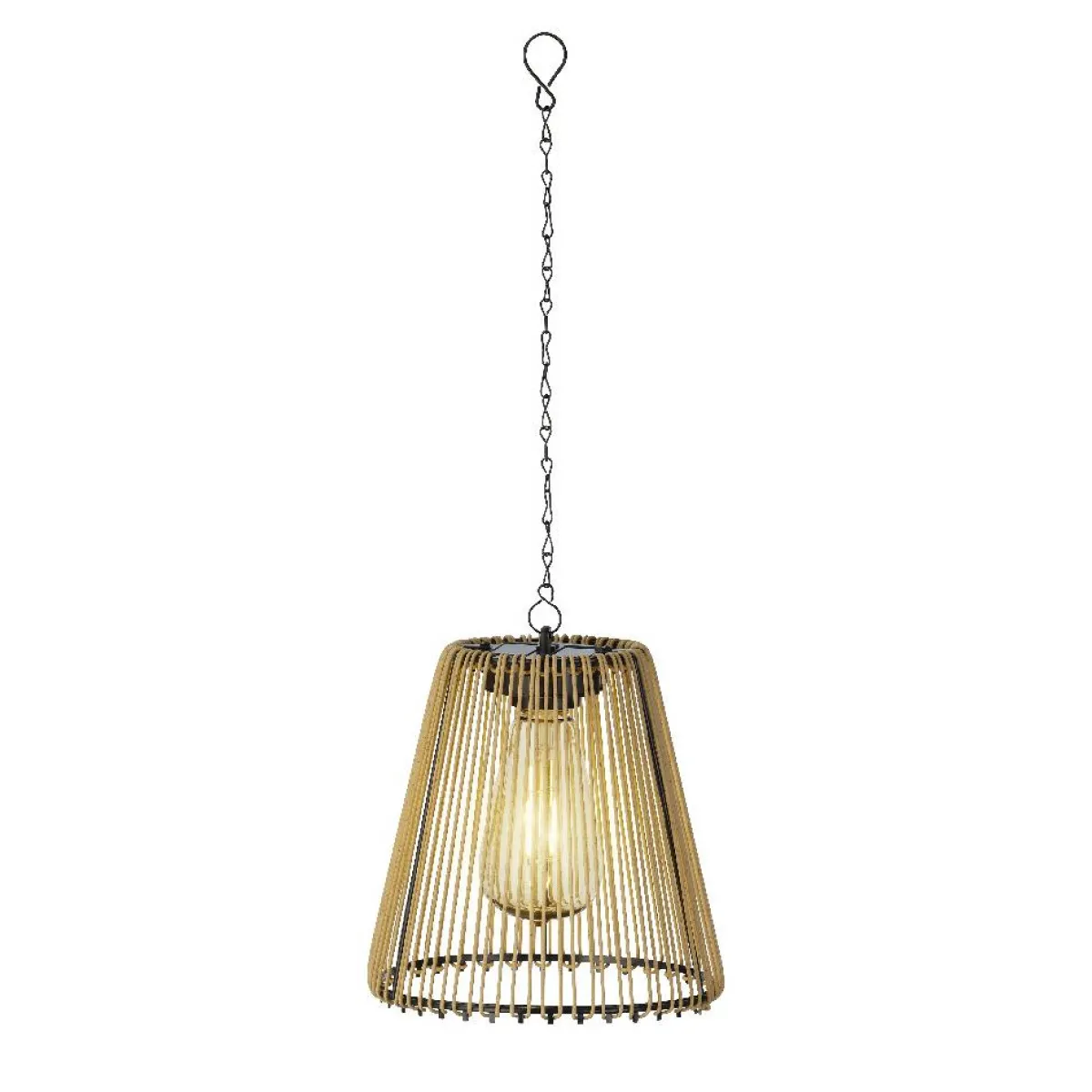 #N/A Suspension de jardin solaire LED (D17,5 cm) Calabre Dée Or
