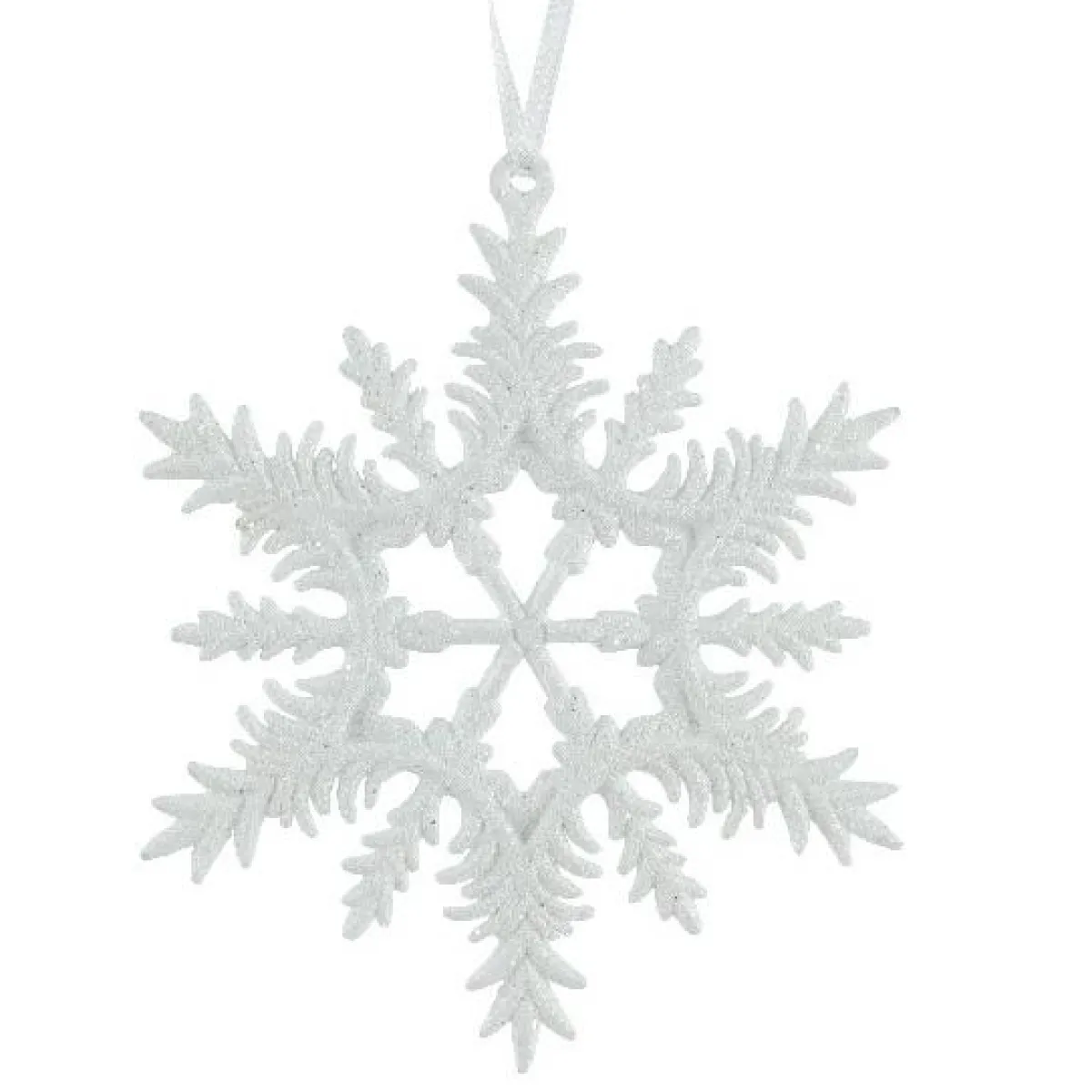 KAEMINGK Suspension de Noël (D13 cm) Flocon éclat givré Blanc Online