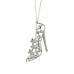 KAEMINGK Suspension de Noël en métal (H11 cm) Paris strass é Argent