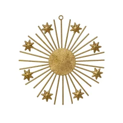 KAEMINGK Suspension de Noël en métal (D15 cm) Lueur d'étoiles Or Sale
