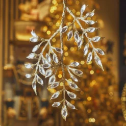 KAEMINGK Suspension de Noël (H24 cm) Branche diamant Argent Online