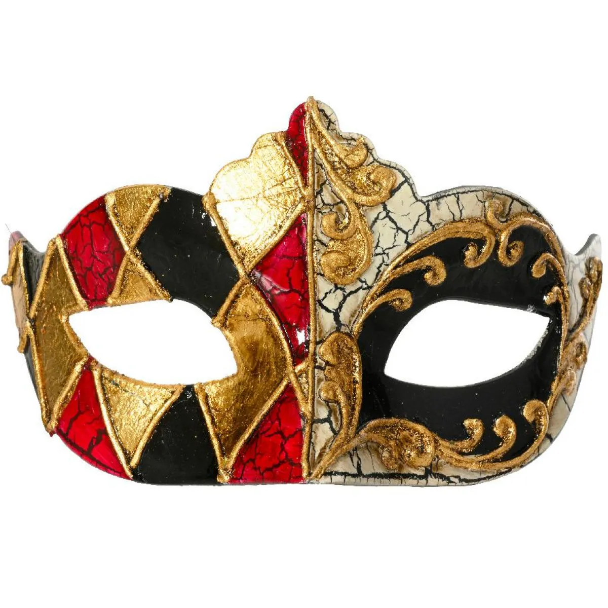 KAEMINGK Suspension de Noël (H9 cm) Carnaval de Venise Doré Noir Online