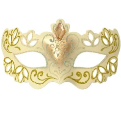 KAEMINGK Suspension de Noël (H10 cm) Masque de bal Or
