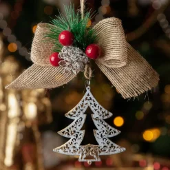 KAEMINGK Suspension de Noël (H15 cm) Sapin décoré Multicolore Online