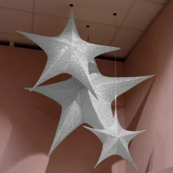 KAEMINGK Suspension géante (D135 cm) Étoile de Noël Christmas Argent Online