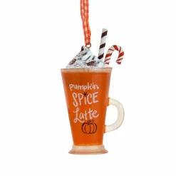 CHRISTMAS INSPIRATIONS Suspension (H7 cm) Coupe Spice Latte Orange Online