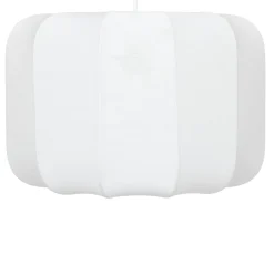 Atmosphera, cru017dateur d'intu017drieur Suspension luminaire coton (37 x 24 cm) Toby Blanc