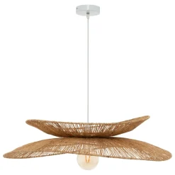 Atmosphera, cru017dateur d'intu017drieur Suspension luminaire jute (69,5 cm) Alara Naturel Best