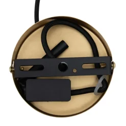 Atmosphera, cru017dateur d'intu017drieur Suspension luminaire métal (56 x 42 cm) Arlo Or Discount