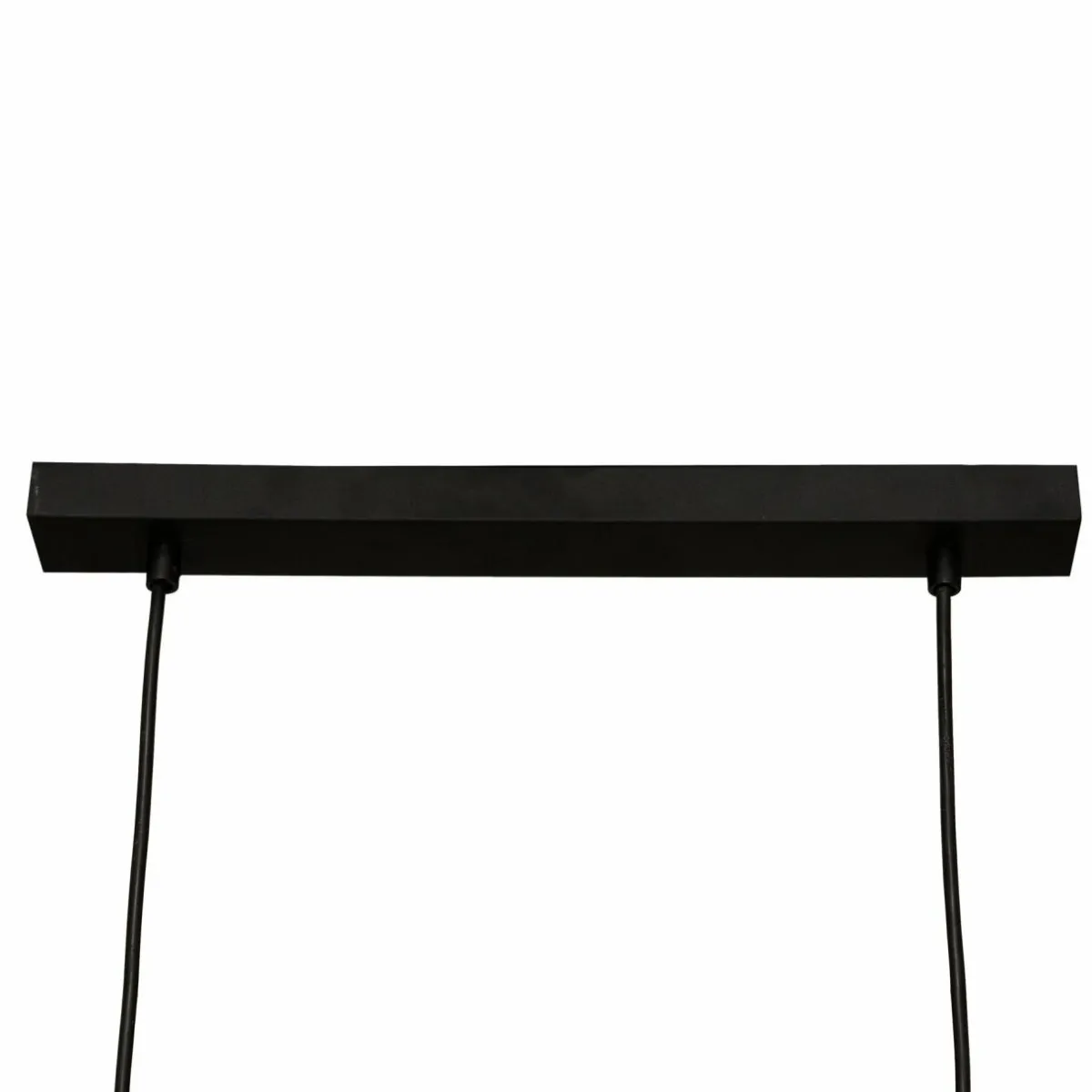 ATMOSPHERA Suspension lumineuse bois acacia (L70 x H120 cm) Edena Noir New