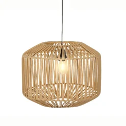 KAEMINGK Suspension lumineuse de jardin 15 LED (D40 cm) Naxos Naturel Outlet