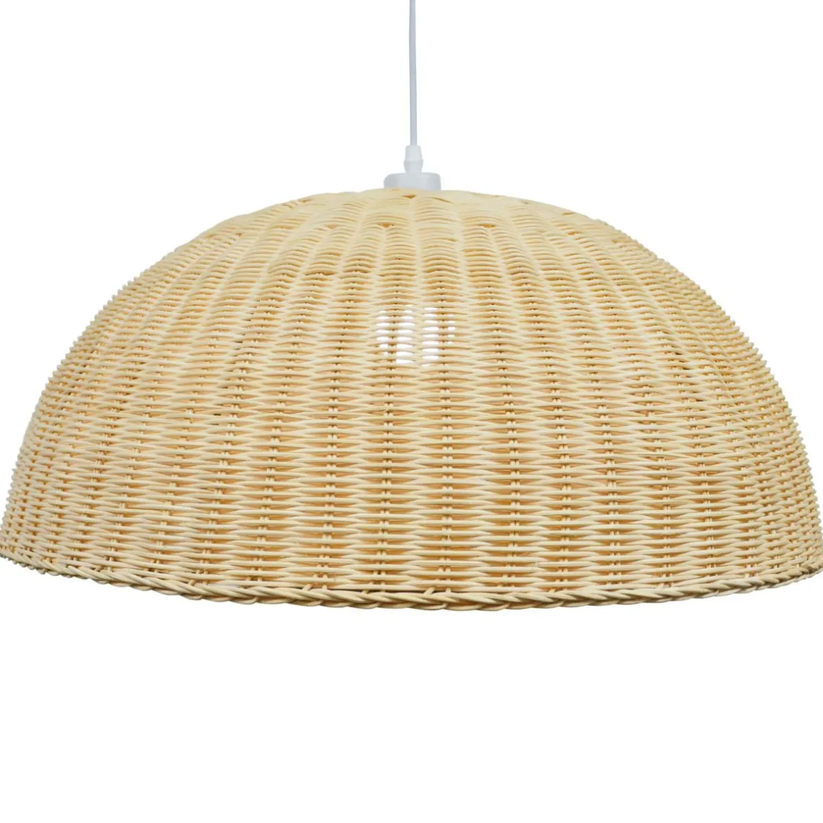 EMINZA Suspension lumineuse en bambou tressé (D60 cm) Eivissa Naturel Best