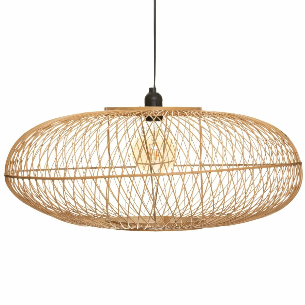 ATMOSPHERA Suspension lumineuse en bambou (D60 cm) Loren Naturel Online