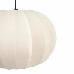 OSTARIA Suspension lumineuse en coton (D32 cm) Intensa Beige Hot