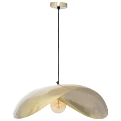 Atmosphera, cru017dateur d'intu017drieur Suspension lumineuse en métal (D80 cm) Arlo dé Or Outlet