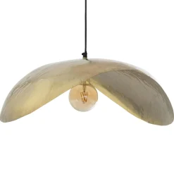 Atmosphera, cru017dateur d'intu017drieur Suspension lumineuse en métal (D80 cm) Arlo dé Or Outlet