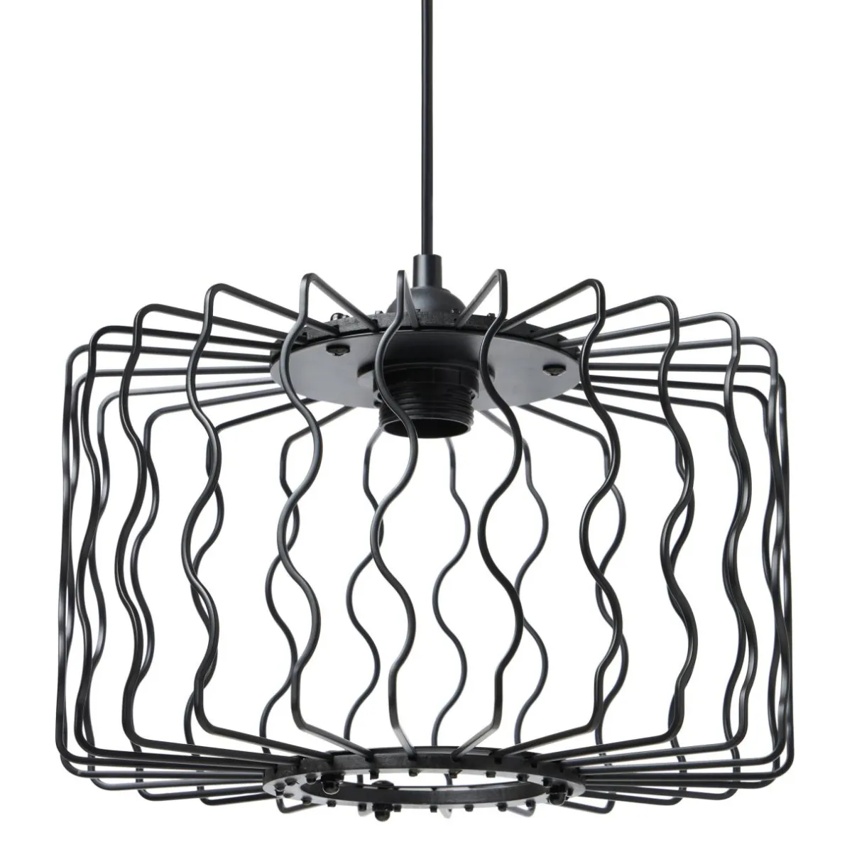 OSTARIA Suspension lumineuse en métal (D30 cm) Julia e Noir New