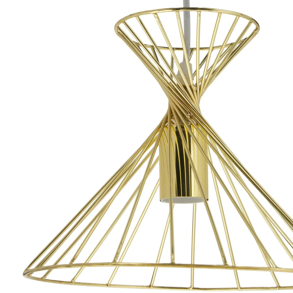 OSTARIA Suspension lumineuse en métal (D26 cm) Giulia Or Clearance