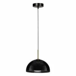 OSTARIA Suspension lumineuse en verre (D20 cm) Luméa Noir Sale