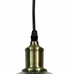EMINZA Suspension lumineuse en verre (D20 cm) Velden Transparent Outlet