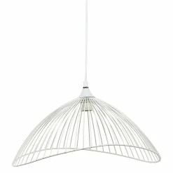 OSTARIA Suspension lumineuse filaire (D45 cm) Filla he Blanc