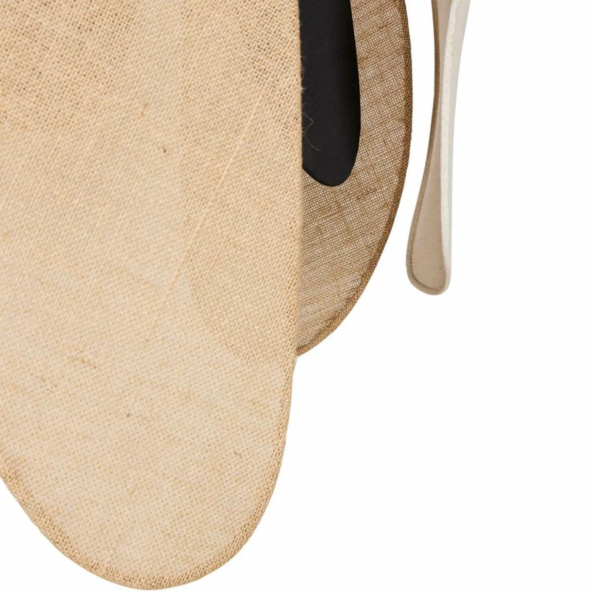 OSTARIA Suspension lumineuse jute et lin (D66 cm) Filo Beige Hot