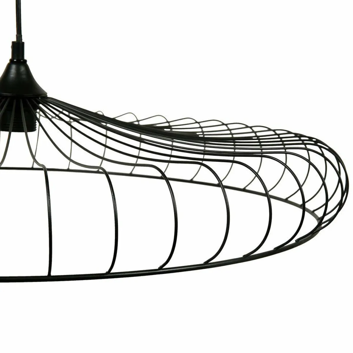 OSTARIA Suspension lumineuse métal (D65,5 cm) Lisa Noir Online