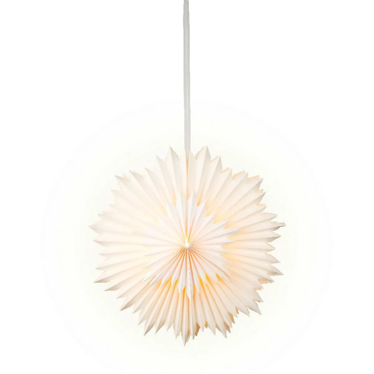 KAEMINGK Suspension lumineuse papier LED (D40 cm) Origami Star chaud Blanc