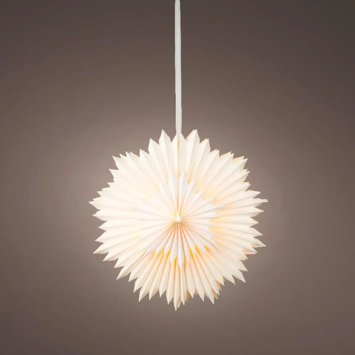 KAEMINGK Suspension lumineuse papier LED (D60 cm) Origami Star chaud Blanc Outlet