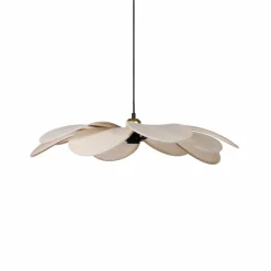 OSTARIA Suspension lumineuse pétal Lin (D60 cm) Horizonte Beige Best