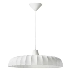 OSTARIA Suspension lumineuse tissu (D50 cm) Marcel he Blanc Best