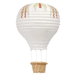 OSTARIA Suspension montgolfière enfant papier (H40 cm) Serpentin Multicolore Hot