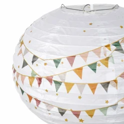 OSTARIA Suspension Montgolfière papier (D30 cm) Fanions Multicolore Online