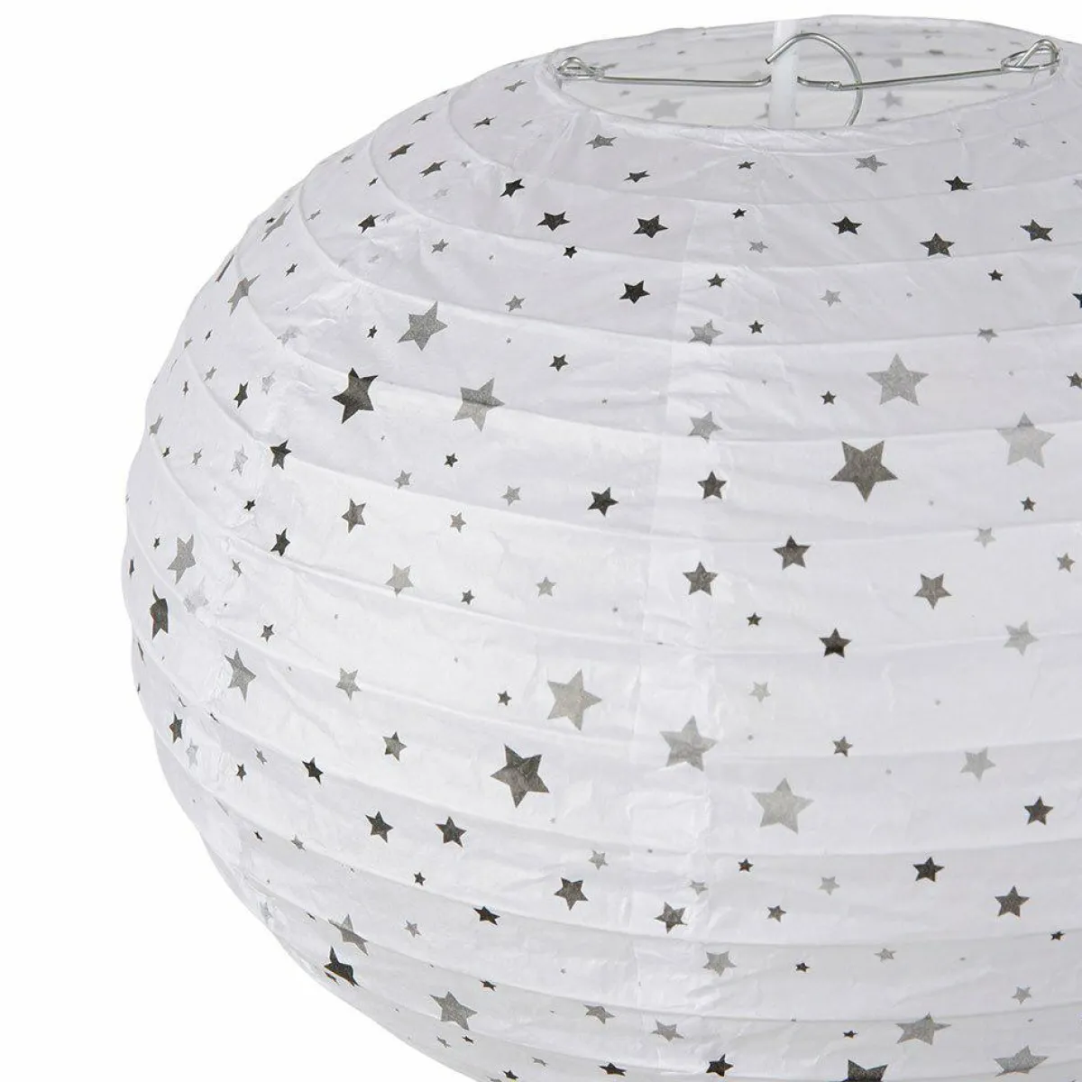 OSTARIA Suspension Montgolfière papier (D30 cm) Stars Multicolore Hot