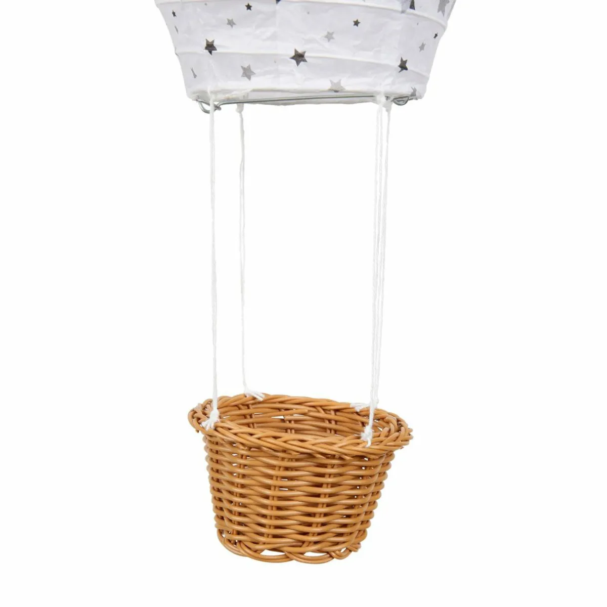 OSTARIA Suspension Montgolfière papier (D30 cm) Stars Multicolore Hot