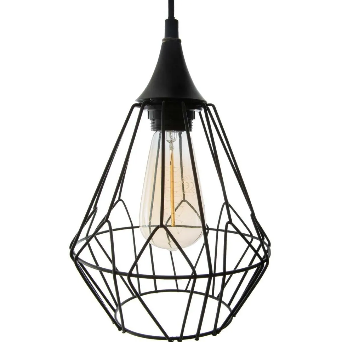 ATMOSPHERA Suspension métal (D24,5 cm) Filaire Noir Outlet